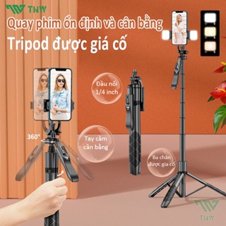 TNW L16 Gậy Chụp Ảnh 3 Chân Có Đèn Led,chân quay điện thoại,cây chụp hình 3 chân Trợ Sáng,cây quay video