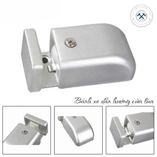 Bánh xe dẫn hướng , định vị cho cửa lùa kính cường lực dày từ 8mm-15mm