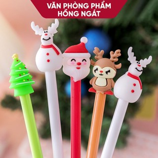  Bút bi mực nước giáng sinh văn phòng phẩm đồ dùng học tập làm quà tặng noel N087 