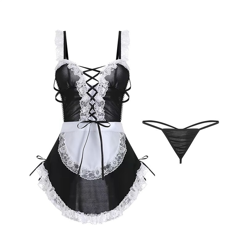 Váy Ngủ Sexy Cosplay Cô Hầu Gái Gợi Cảm, Bộ Đồ Ngủ Hóa Trang Người Hầu Quyến Rũ HLL21 | BigBuy360 - bigbuy360.vn