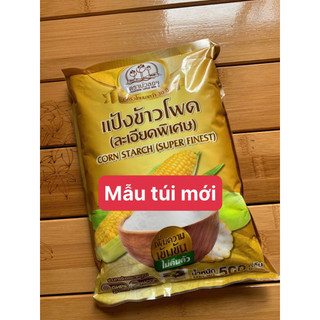 (HSD: 20/9/2026) Tinh Bột Bắp Thái Lan 500gr Không biến đổi gien Non GMO