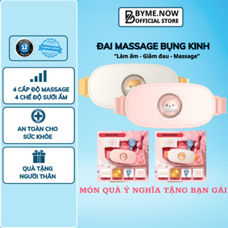 Đai Massage Bụng MUSELOVE Máy Massage Chườm Ấm Giảm Đau Bụng Kinh Nguyệt, Túi Làm Ấm Bụng Tử Cung Cho Phụ Nữ