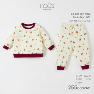 NOUS XMAS - Bộ quần áo noel , yếm noel cho bé trai bé gái nous