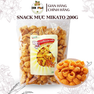 Snack mực Mikato Thái Lan 200g (loại ngon đậm đà)