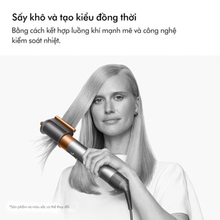 [1-2.8 DYSON BRAND DAY] Máy tạo kiểu tóc và sấy khô Dyson Airwrap ™ Complete Long (Strawberry Bronze Blush Pink)