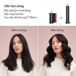 [1-2.8 DYSON BRAND DAY] Máy tạo kiểu tóc và sấy khô Dyson Airwrap ™ Complete Long (Strawberry Bronze Blush Pink)