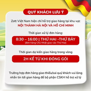 [Giao Hoả Tốc] Váng sữa Zott Monte Canxi Plus nhập Đức (vỉ - 55g x 4 hũ)