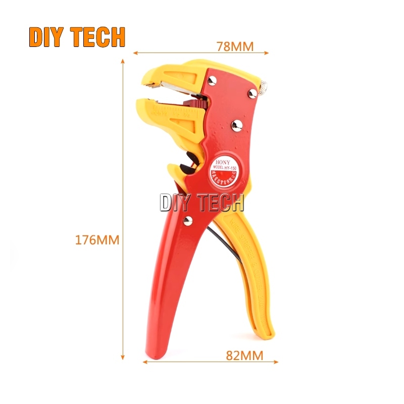 Kìm tuốt dây điện mỏ quạ HY-150