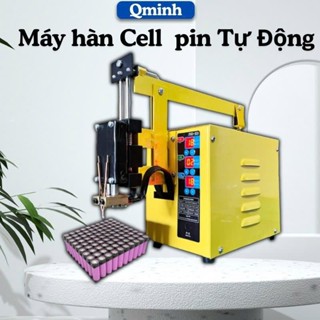 Máy Hàn Cell Pin Tự Động Công Xuất 5kw Có Cân Bằng Và Bàn Đạp Dùng Điện 220V Hàng Mới 100%  Bảo Hành 12 Tháng