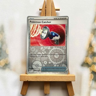 Thẻ hình Pokemon Pokemon Catcher 187/198 - Lá bài lẻ Common tiếng Anh chính hãng