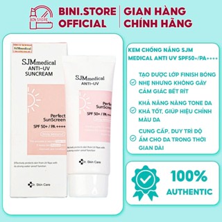 Kem Chống Nắng SJM Medical Anti UV SPF 50 /PA+++ Hàn Quốc - Phù Hợp Mọi Loại Da Dầu Mụn