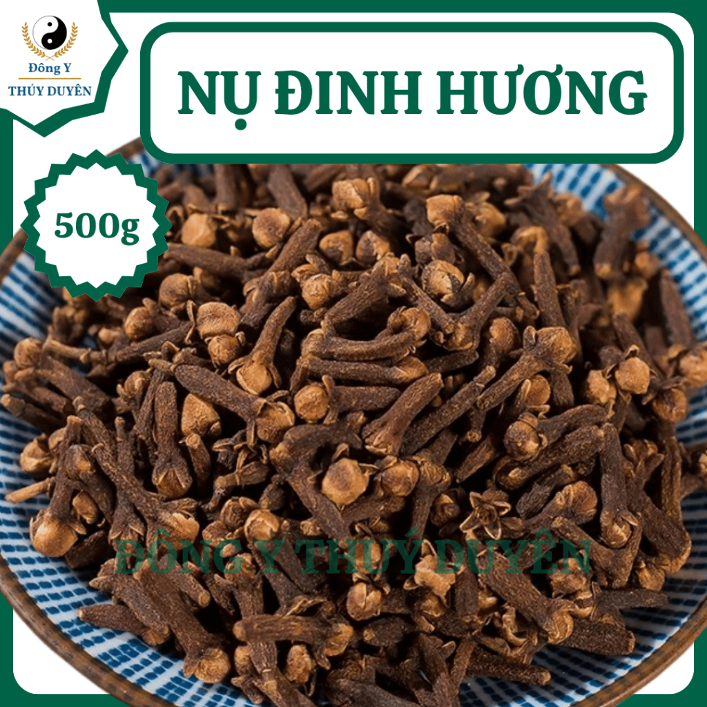 Nụ Đinh Hương 500g | Loại 1 - Nụ To, Thơm, Sạch, Gia Vị Nấu Phở, Tẩm Ướp Các Món Ăn, Kháng Khuẩn