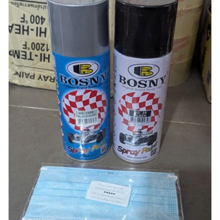 ktrang sơn xịt, sơn ô tô, xe máy Bosny-redfox