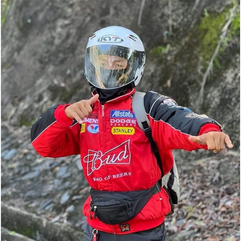 Áo khoác dù thể thao hai lớp Bud touring dày dặn chất lượng