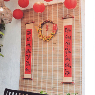 [ Rẻ Vô Địch] Mành cọ che nắng giá rẻ. Mành Cọ trang trí tết. Mành tre đóng trần. Mành tre che nắng mưa ngoài trời.