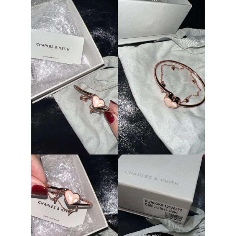 Vòng trái tim CHARLES&KEITH AUTH