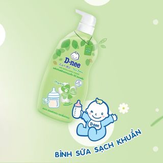 ComBo 2 Chai Nước rửa bình/ xúc bình sữa Dnee Thái Lan 600ml