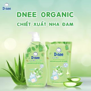 ComBo 2 Chai Nước rửa bình/ xúc bình sữa Dnee Thái Lan 600ml