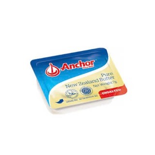 Bơ vỉ lạt Anchor hộp 7gr - Bơ dùng làm bánh, có thể ăn trực tiếp cùng bánh mì
