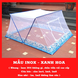 Màn ngủ xếp thông minh - màn mùng chụp tự bung khung xếp gấp gọn dễ dàng người lớn