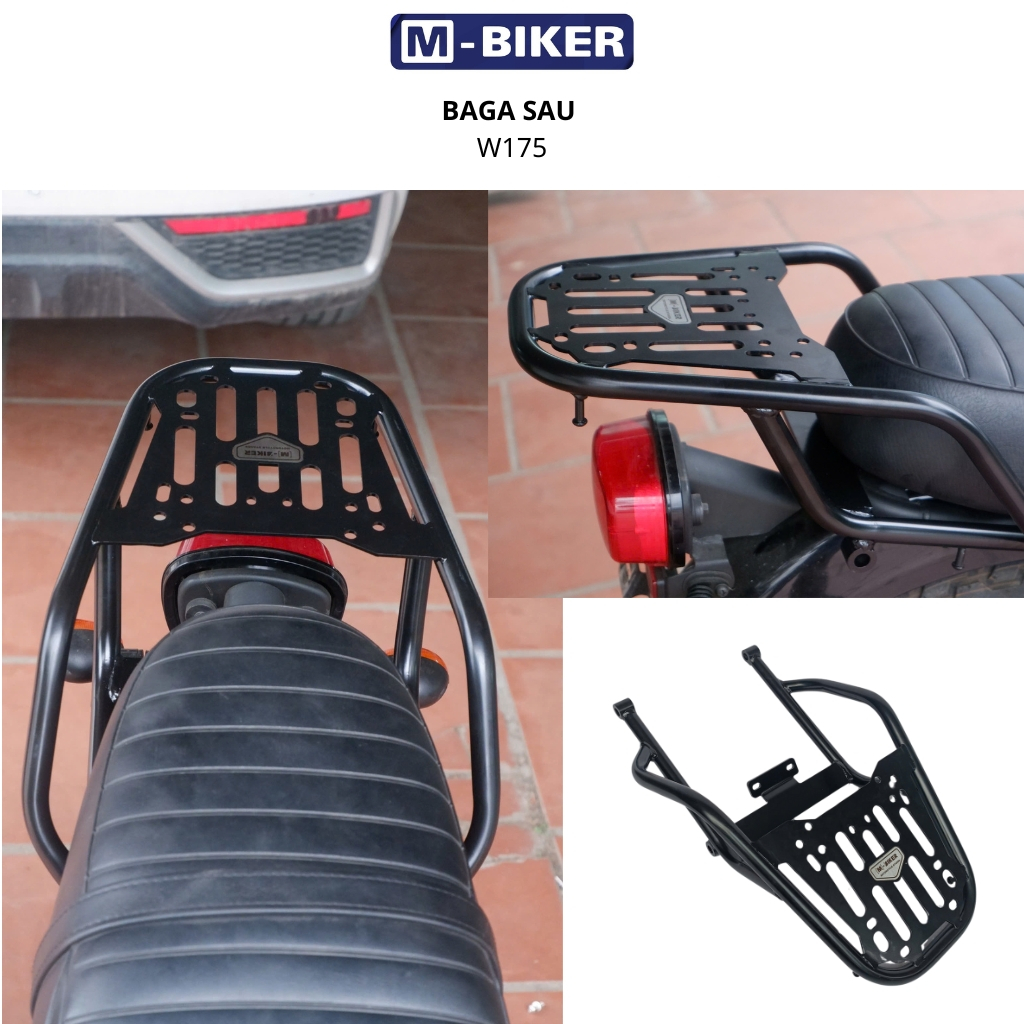 Baga sau w175, baga w175, cảng sau w175 chính hãng mbiker.