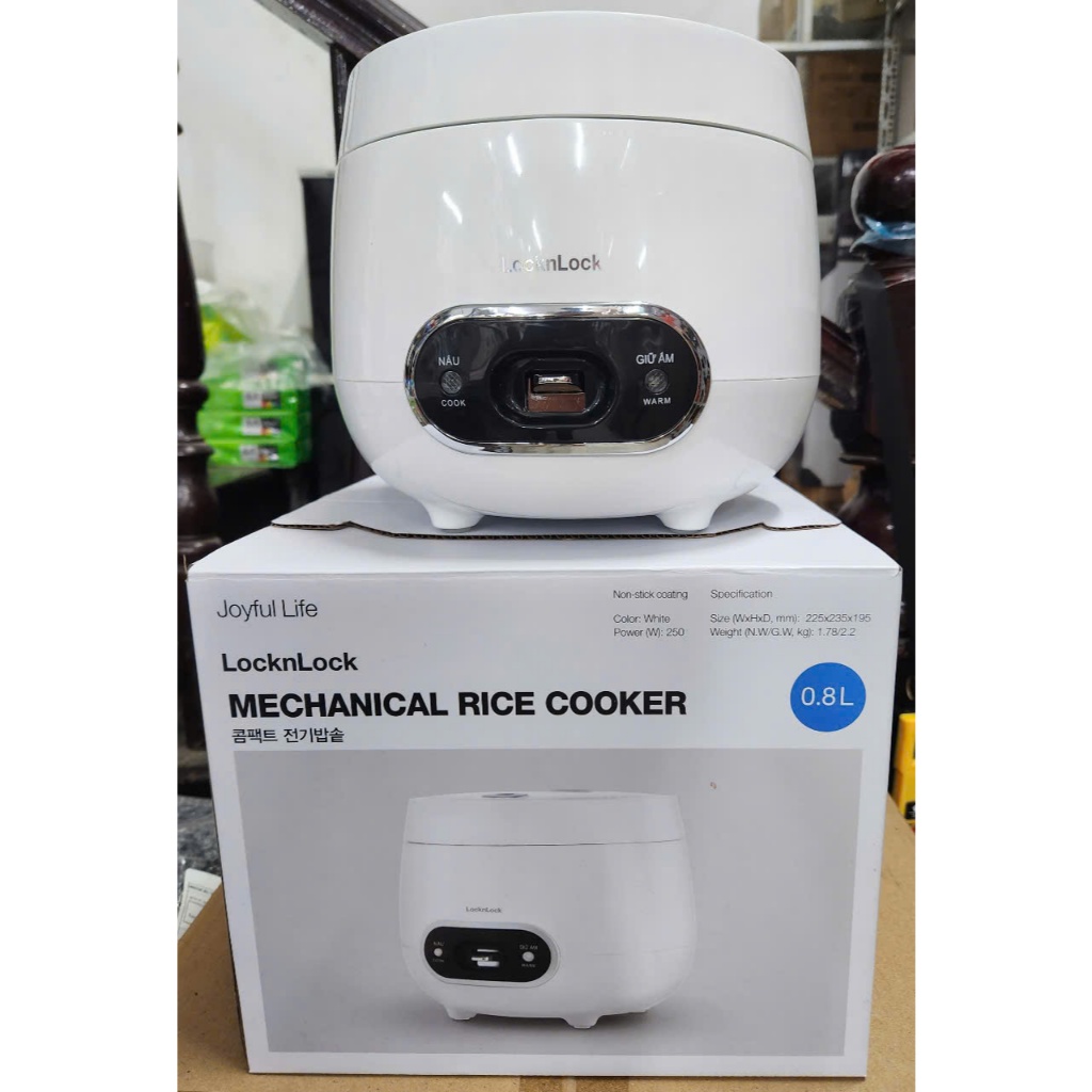 Nồi cơm điện mini Lock&Lock EJR426/ EJR431 - Bảo hành chính hãng 24 tháng