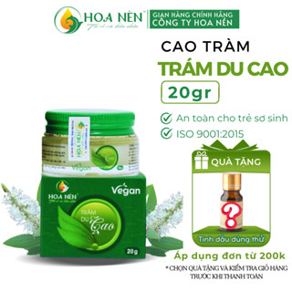 Trám du cao 20gr - Cao tinh dầu Tràm - chuẩn VietGAP - Hoa Nén - Chăm sóc mẹ và bé - Vegan
