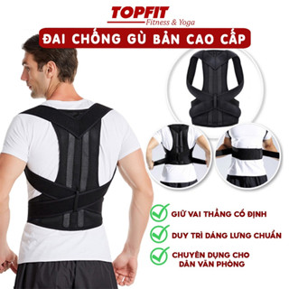 Đai Chống Gù Lưng Cao Cấp Ckicocare Topbody Topfit ,Điều Chỉnh Dáng, chuyên dụng cho dân văn phòng, học sinh DAIGU05