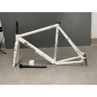 (Video thật - Chính hãng) Khung xe đạp Fixed Gear PIZZ SHUKAKU R1 càng nhôm