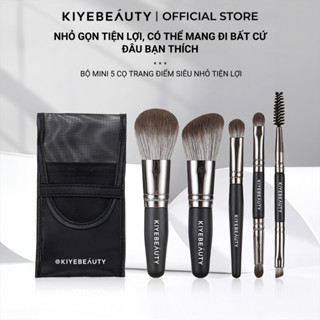 Bộ 5 Cọ Trang Điểm Mini KIYE Lông Mềm Mại Tiện Lợi