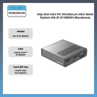 [PCNGON] Máy tính Mini PC Minisforum Mini Work Station MS-01 i9 13900H (Barebone)