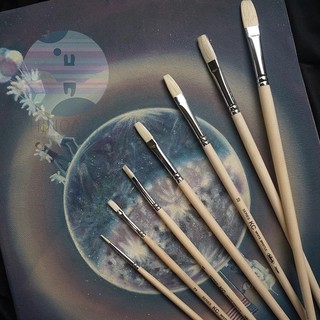 Cọ sơn dầu Holbein KC lông heo bristle