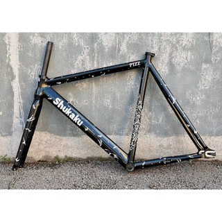 (Video thật - Chính hãng) Khung xe đạp Fixed Gear PIZZ SHUKAKU R1 càng nhôm