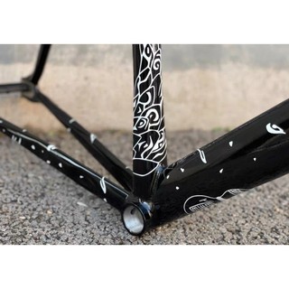 (Video thật - Chính hãng) Khung xe đạp Fixed Gear PIZZ SHUKAKU R1 càng nhôm