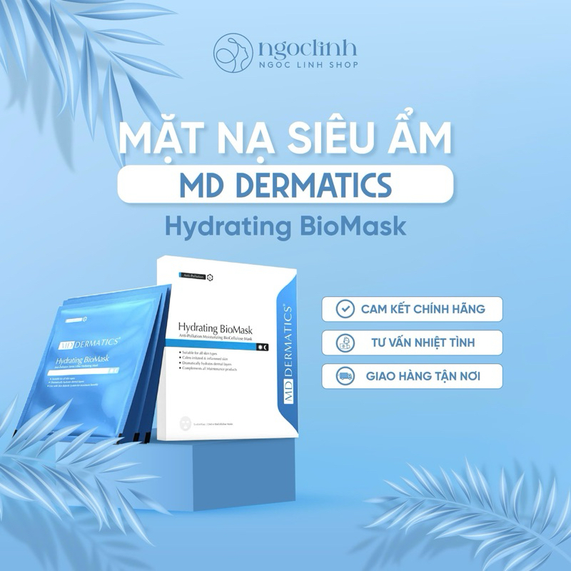 Mặt Nạ Siêu Cấp Ẩm MD Dermatics Hydrating BioMask