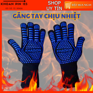  Găng tay chịu nhiệt đến 500 độ C chống cháy không trơn trượt 
