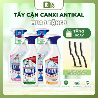 Chai Xịt tẩy rửa Antikal chống ăn mòn, tẩy cặn canxi nhà vệ sinh Vòi sen Đồ dùng inox Vách kính