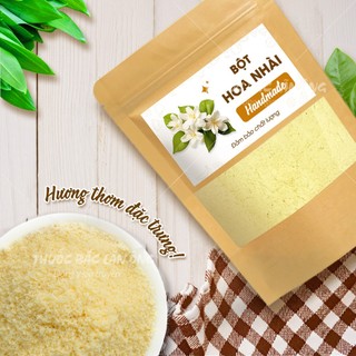 Bột hoa nhài 500g, bột hoa lài, nguyên chất, thơm mịn, dùng pha uống, đắp mặt dưỡng da - Lãn Ông