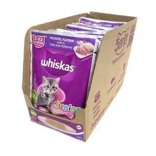 10 gói Pate Whiskas Junior cho mèo con gói 80g