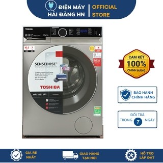 Máy Giặt Sấy Toshiba inverter 10.5kg BM115GF4V(SK) - Giặt 10.5Kg / Sấy 7Kg