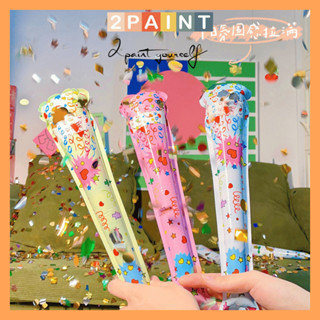 Pháo kim tuyến lấp lánh dáng thanh dài trò chơi vui nhộn Sinh nhật đám cưới Tết 2Paint