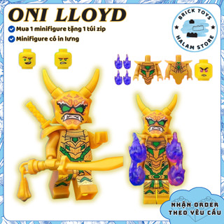 [Có sẵn] Đồ chơi lắp ráp minifigures Ninjago Oni season 15 - Mô hình nhân vật Oni Lloyd 4 tay