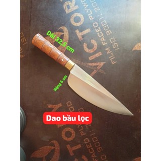 dao bầu lọc làm từ thép trắng nhật ko han rỉ sét, chuyên lọc thịt lọc cá .giá tại xưởng