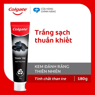 [HB gift] Kem đánh răng Colgate Thiên Nhiên Than Tre 180g