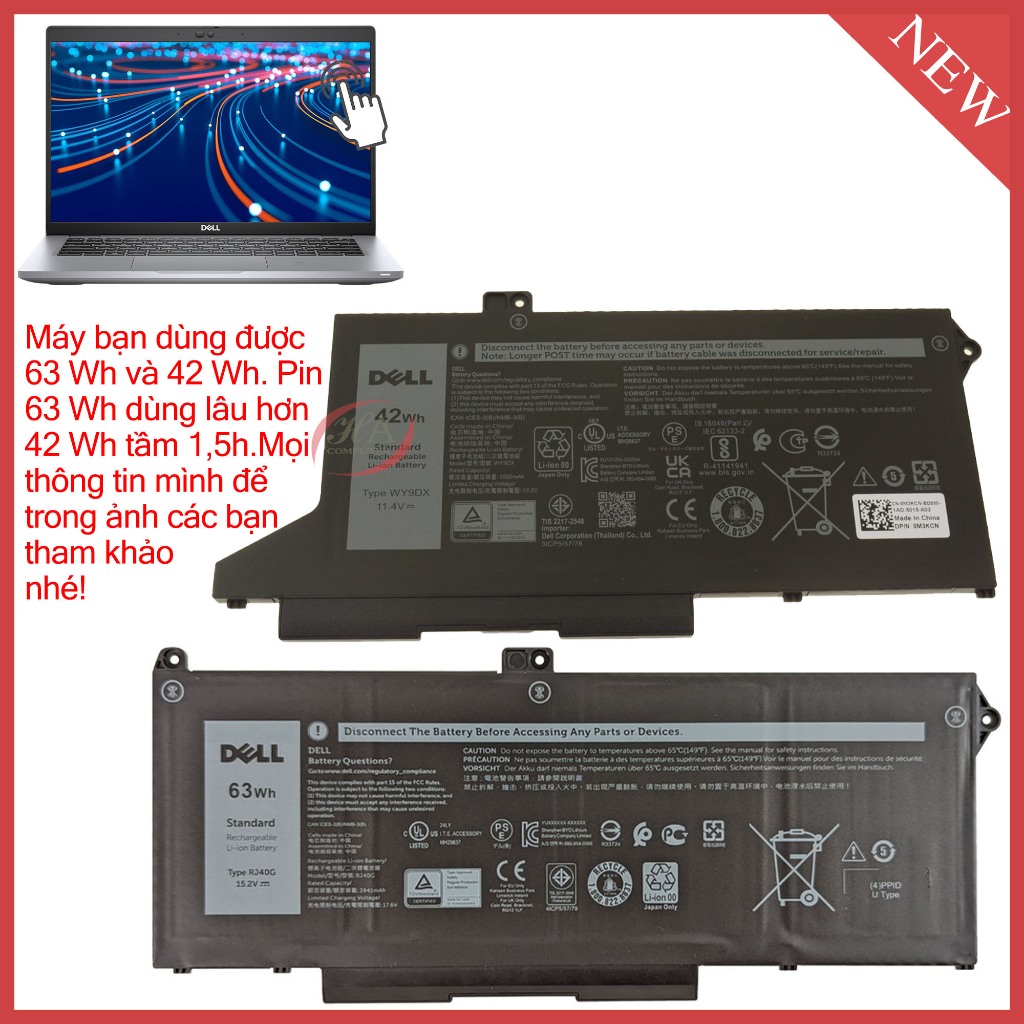 Bộ Sạc,Pin dell Latitude 5420