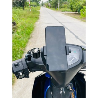 Giá Đỡ Điện Thoại Xe Máy Chống Cướp Giật Xoay 360 Độ, Gắn Được 2 Bên Chân Gương