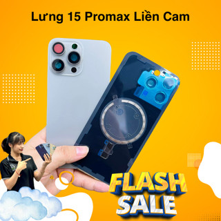 Kính Lưng Liền Cam Thay Thế Cho iP 15Pro/15Promax