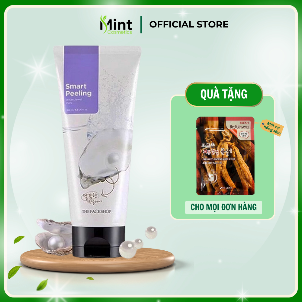 Gel tẩy tế bào chết  Smart Peeling White Jewel 120ml - Giúp da trắng sạch mịn màng 120ml