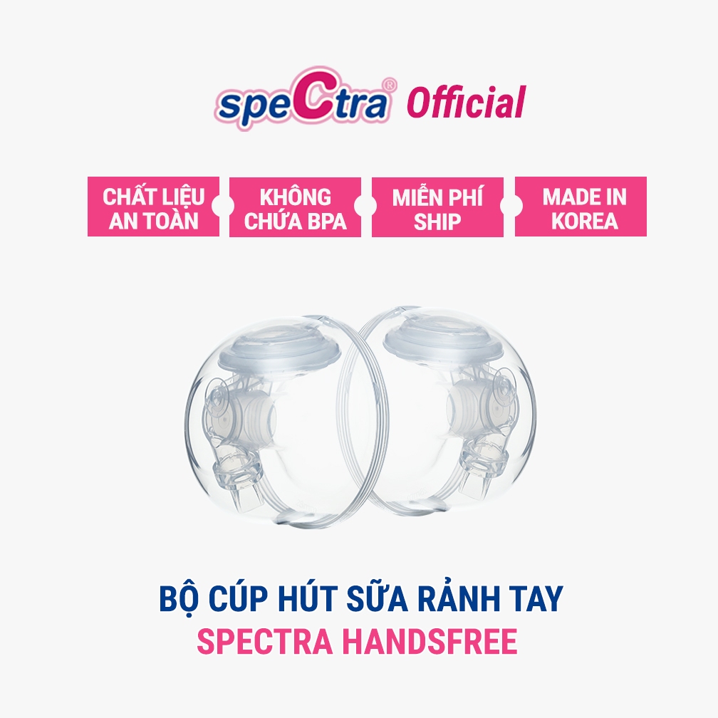  Bộ Cup Hút Sữa Rảnh Tay Spectra Handsfree Chính Hãng  Size 24 28mm  