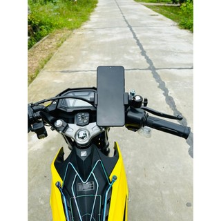 Giá Đỡ Điện Thoại Gắn Xe Máy Chống Cướp Giật Xoay 360 Độ, Gắn Được 2 Bên Chân Gương